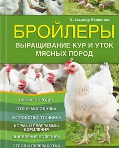 Broilers. Growing chickens and ducks of meat breeds: Alexander Vashchenkov
