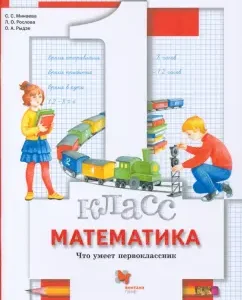 Mathematics. Grade 1. What the first grader can. Notebook for verification work: Minaev