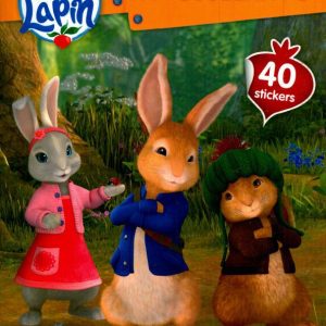Pierre Lapin. Activites et autocollants
