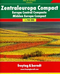 Zentraleuropa Compact. Autoatlas 1: 700 000